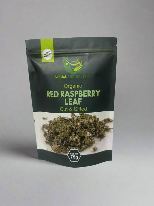 Cut and Sifted Red-Raspberry Leaf