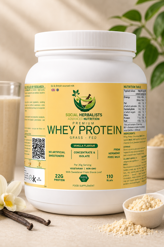 Advanced Nutrition - Premium Grass-Fed Whey Protein Vanilla Flavour